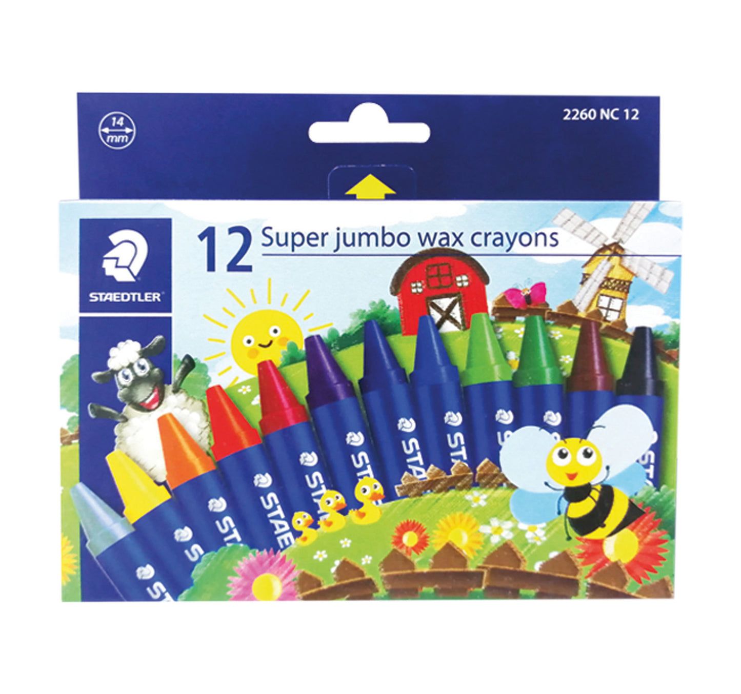 Staedtler Super Jumbo Crayons 12s 2260