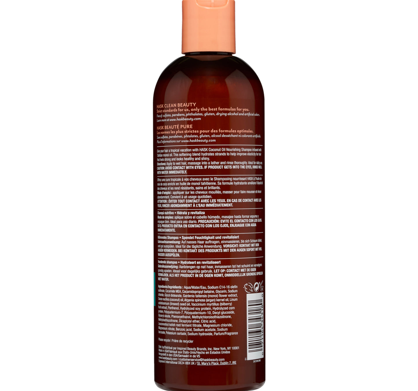 Hask Coconut Oil Nourishing Shampoo 355 ml