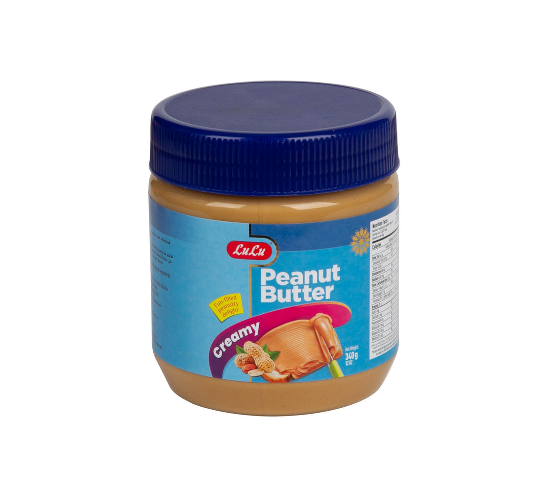 LuLu Creamy Peanut Butter 2 x 340 g