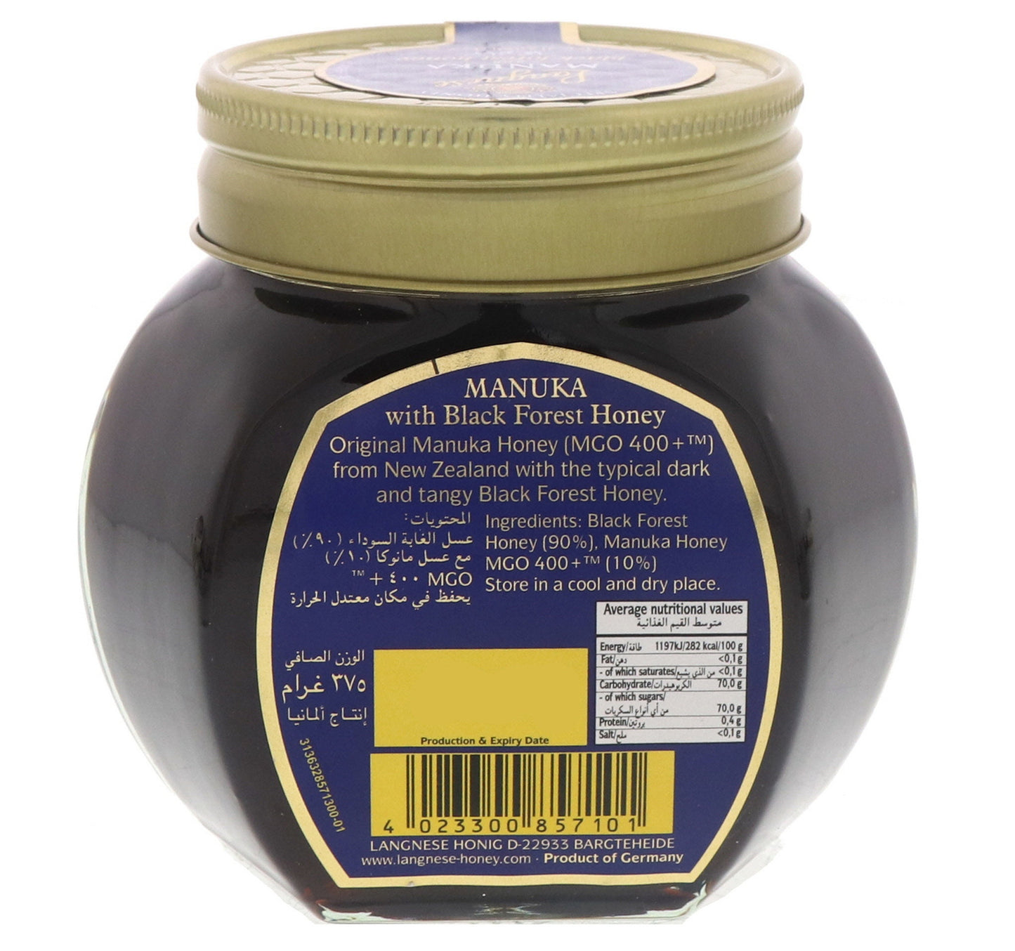 Langnese Manuka With Black Forest Honey 375 g