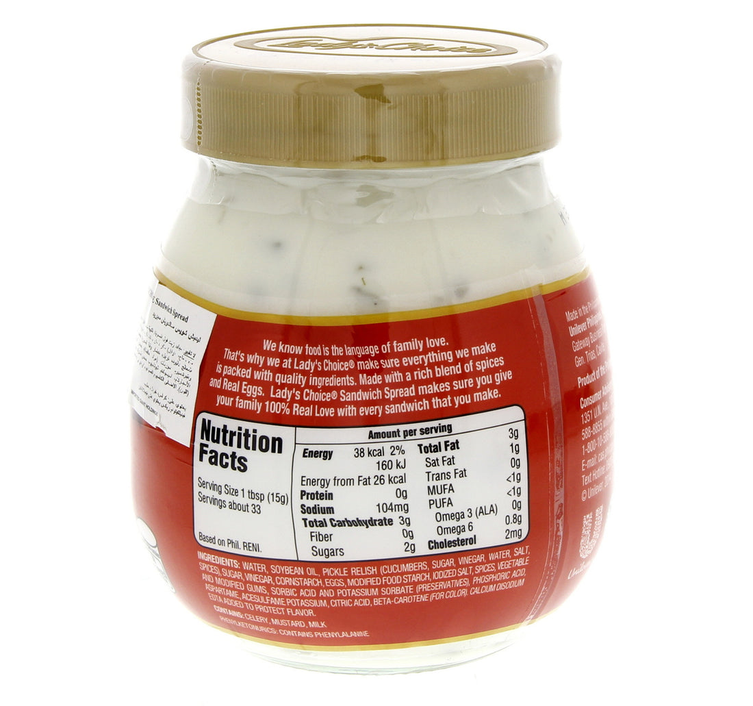 Lady's Choice Sandwich Spread 470 ml