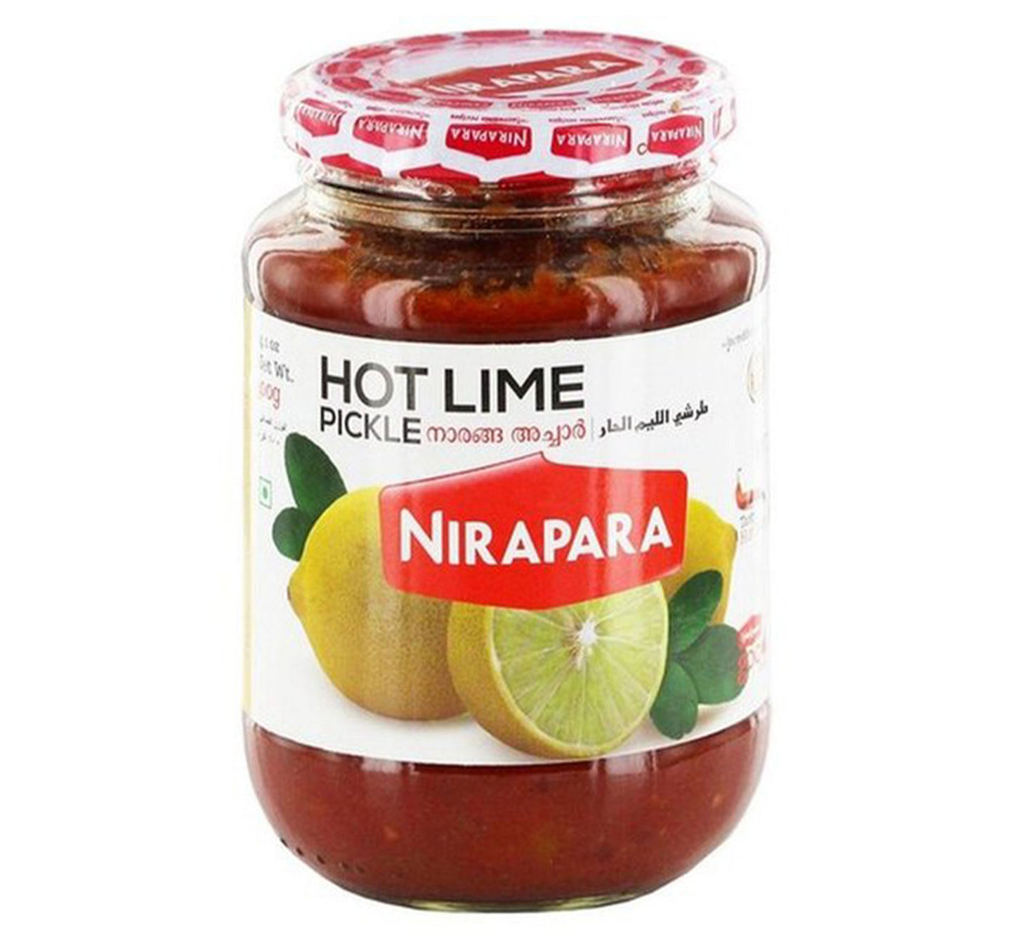 Nirapara Hot Lime Pickle 400 g