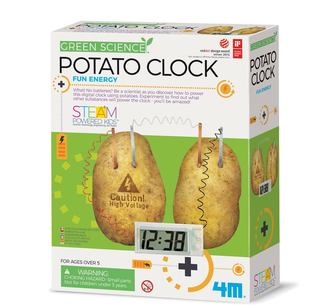 4M Kidz Labs Potato Clock-03275