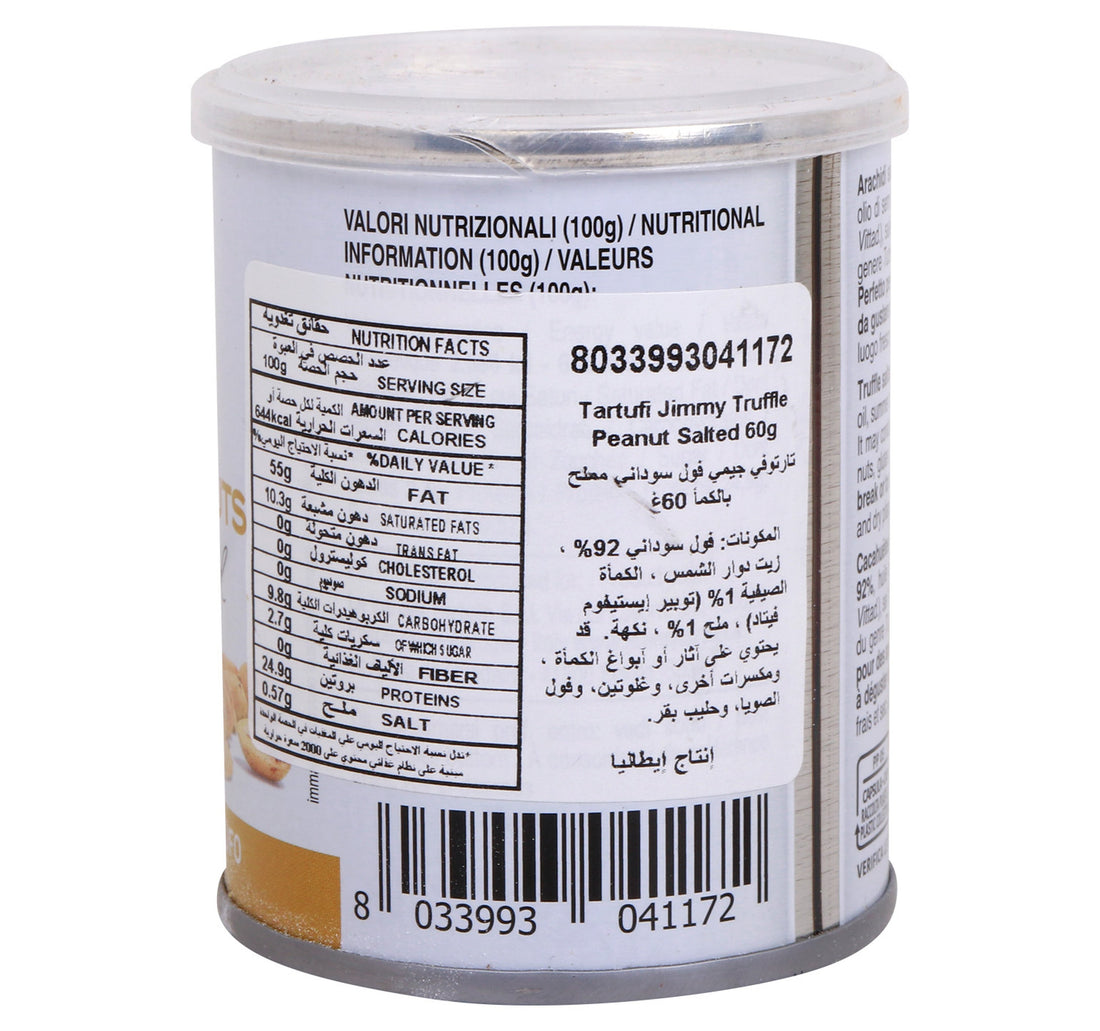 Tartufi Jimmy Truffle & Salted Peanut 60 g