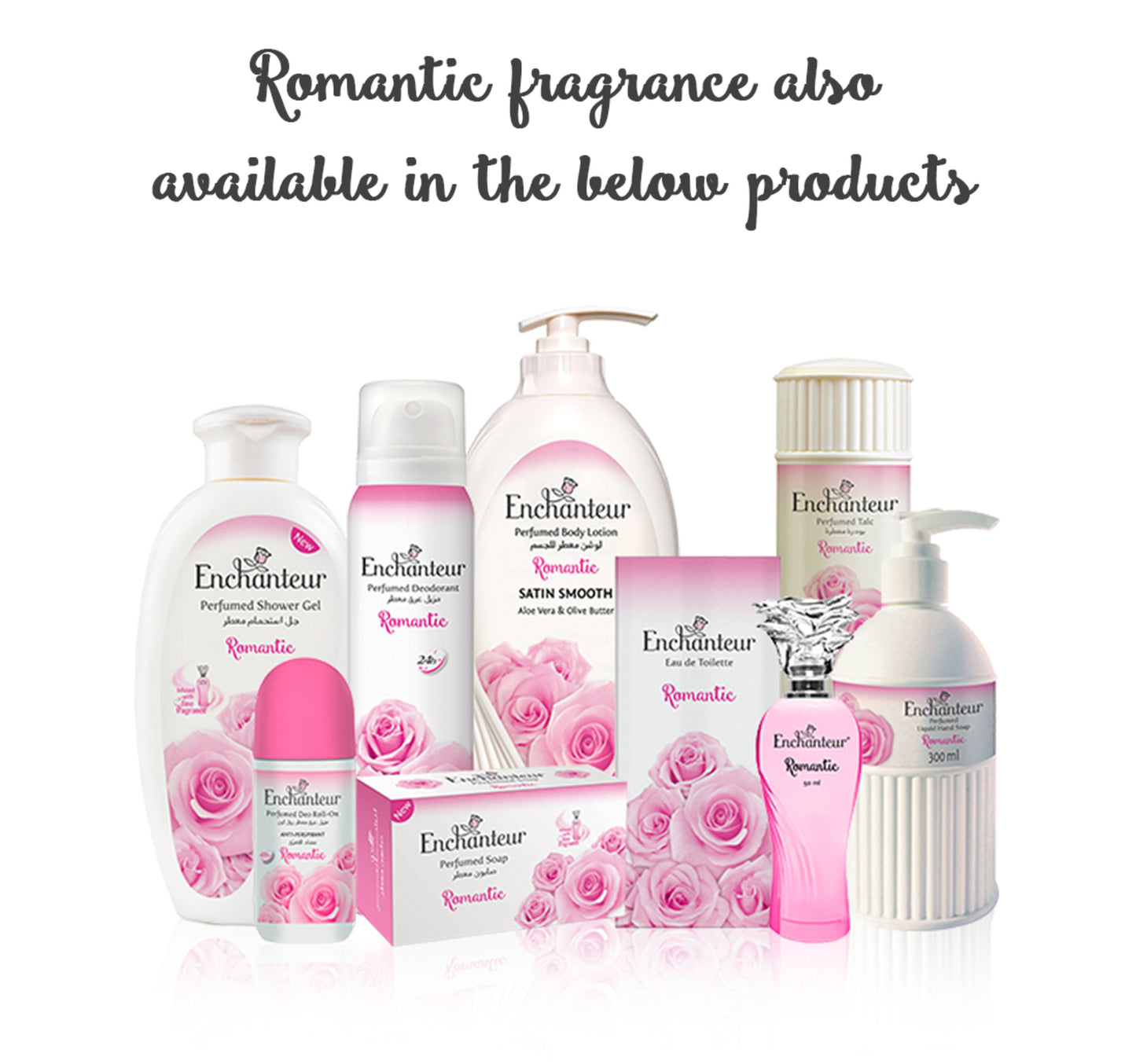 Enchanteur Nourishing Soft Romantic Lotion with Macadamia Nut Oil and Shea Butter 500 ml