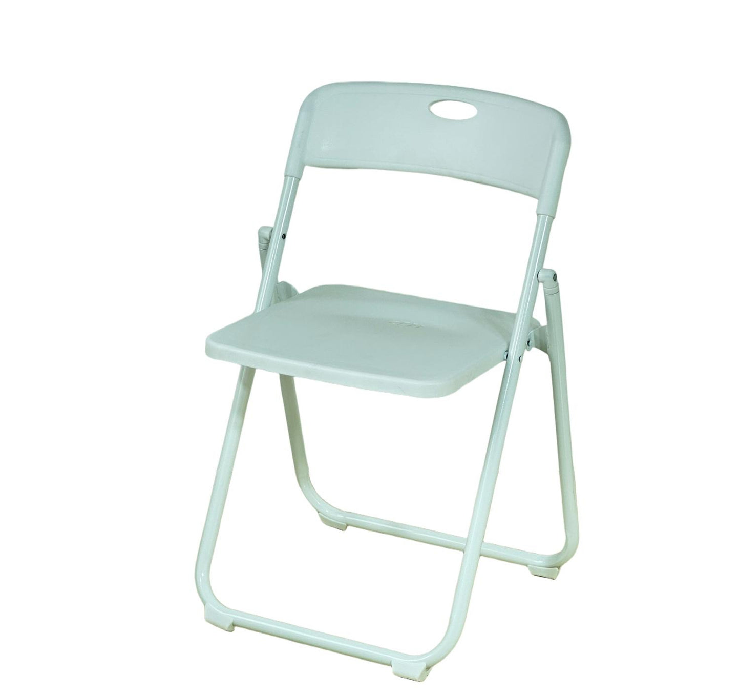 Maple Leaf Home Folding Chair, White, DZ-3017