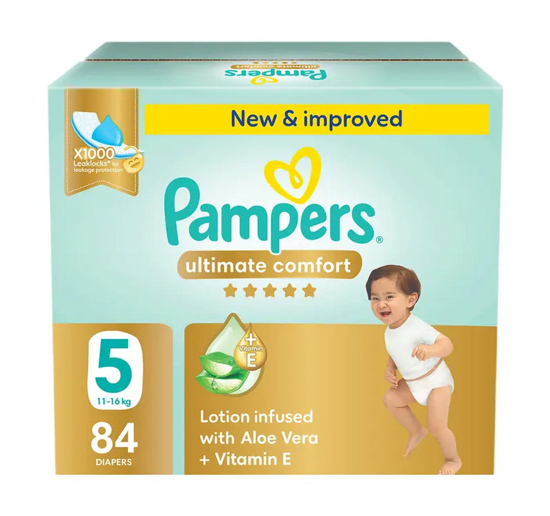 Pampers Ultimate Comfort Diaper 5 Size 11-16kg 84 pcs