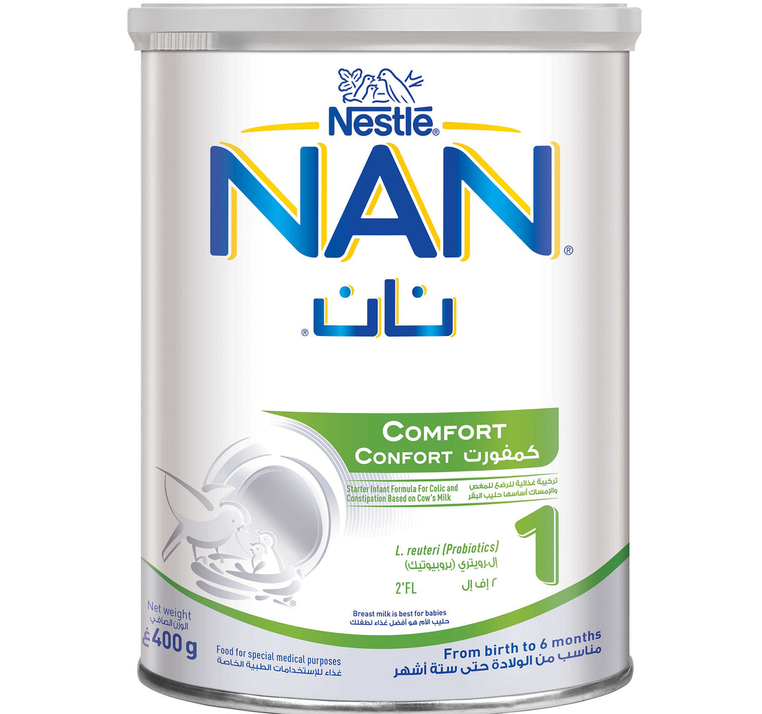 Nestle NAN Comfort 1 Starter Infant Formula From Birth to 6 Months 400 g