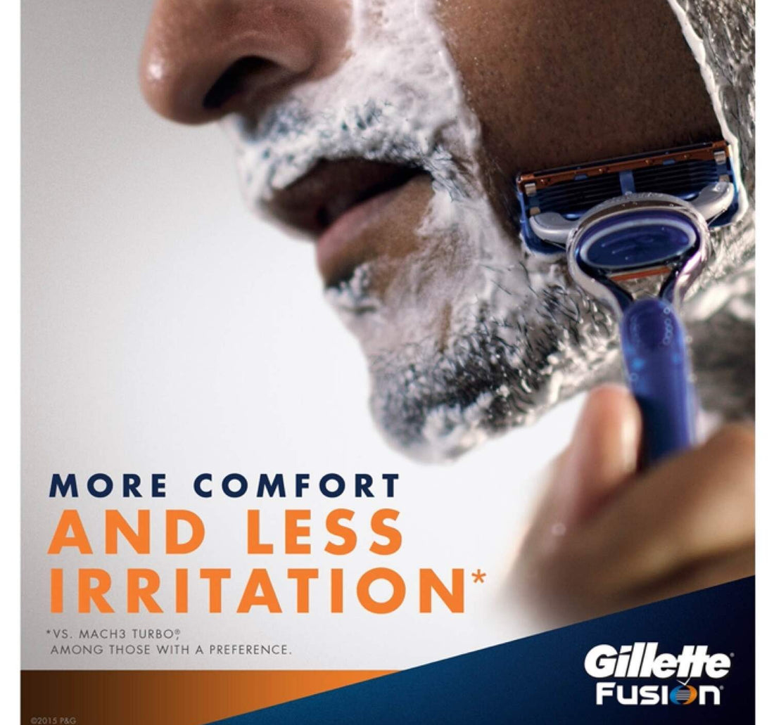 Gillette Fusion 5 Men's Razor 1 Handle + 2 Blades