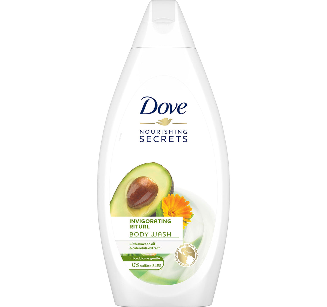 Dove Invigorating Body Wash Avocado 500 ml