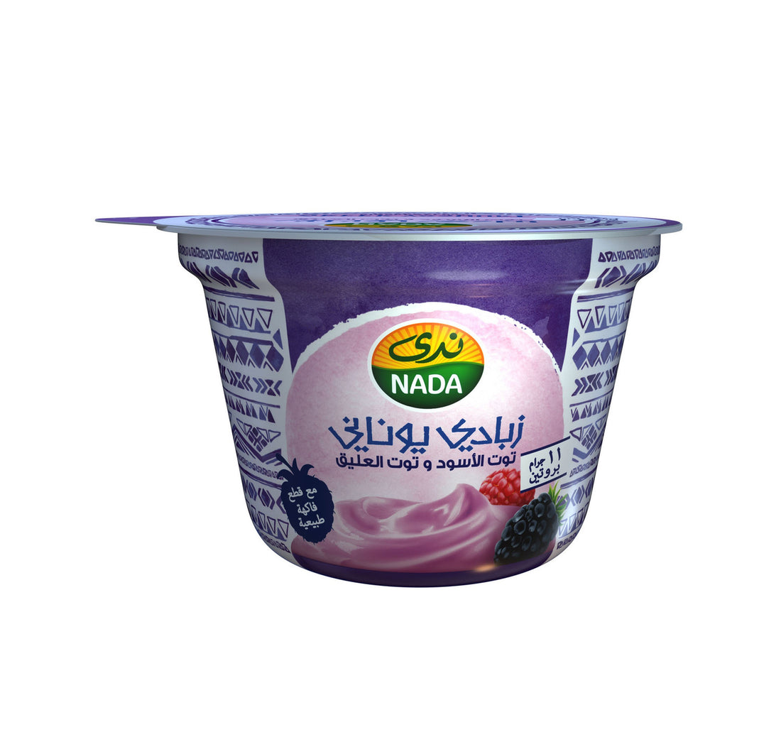 Nada Greek Yoghurt Blackberry & Raspberry 160 g