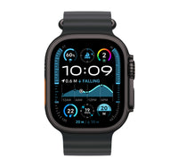Apple Watch Ultra 2 GPS + Cellular, 49 mm Black Titanium Case with Black Ocean Band