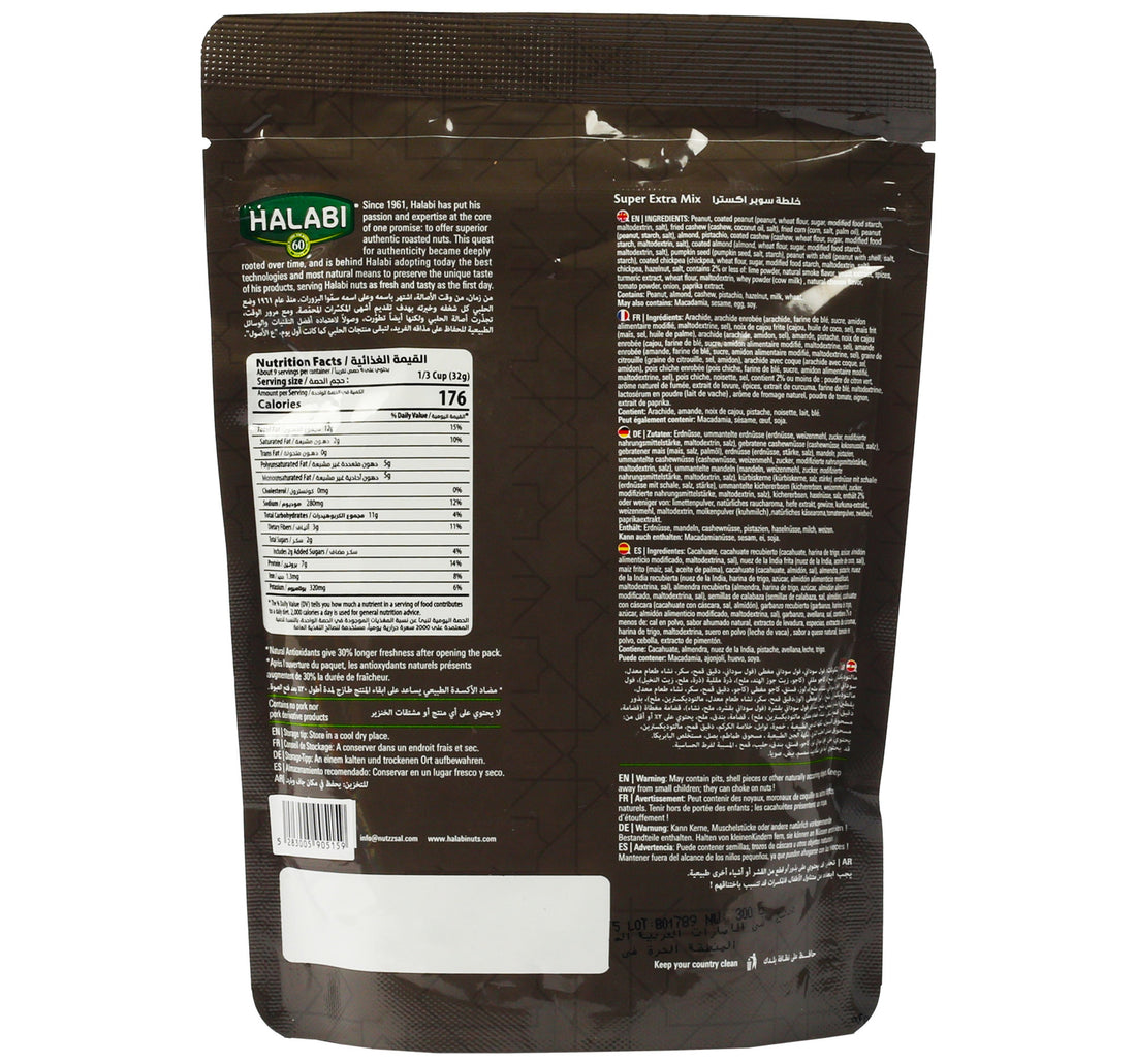 Halabi Super Extra Mix Nuts Roasted Value Pack 300 g