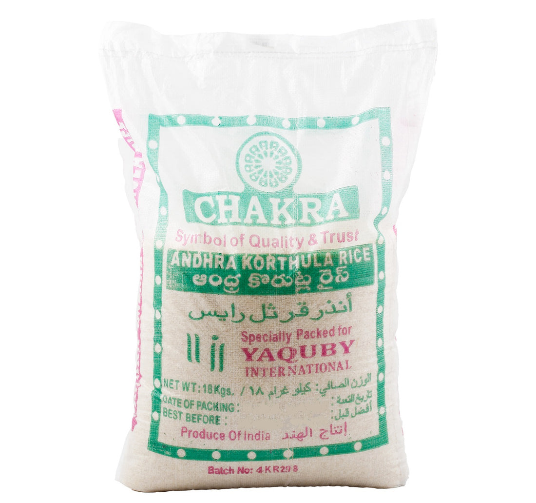 Chakra Andhra Korthula Rice 18 kg