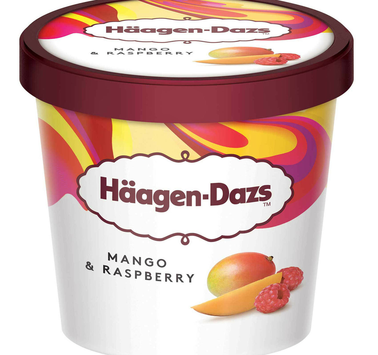 Haagen-Dazs Ice Cream Mango & Raspberry 100 ml