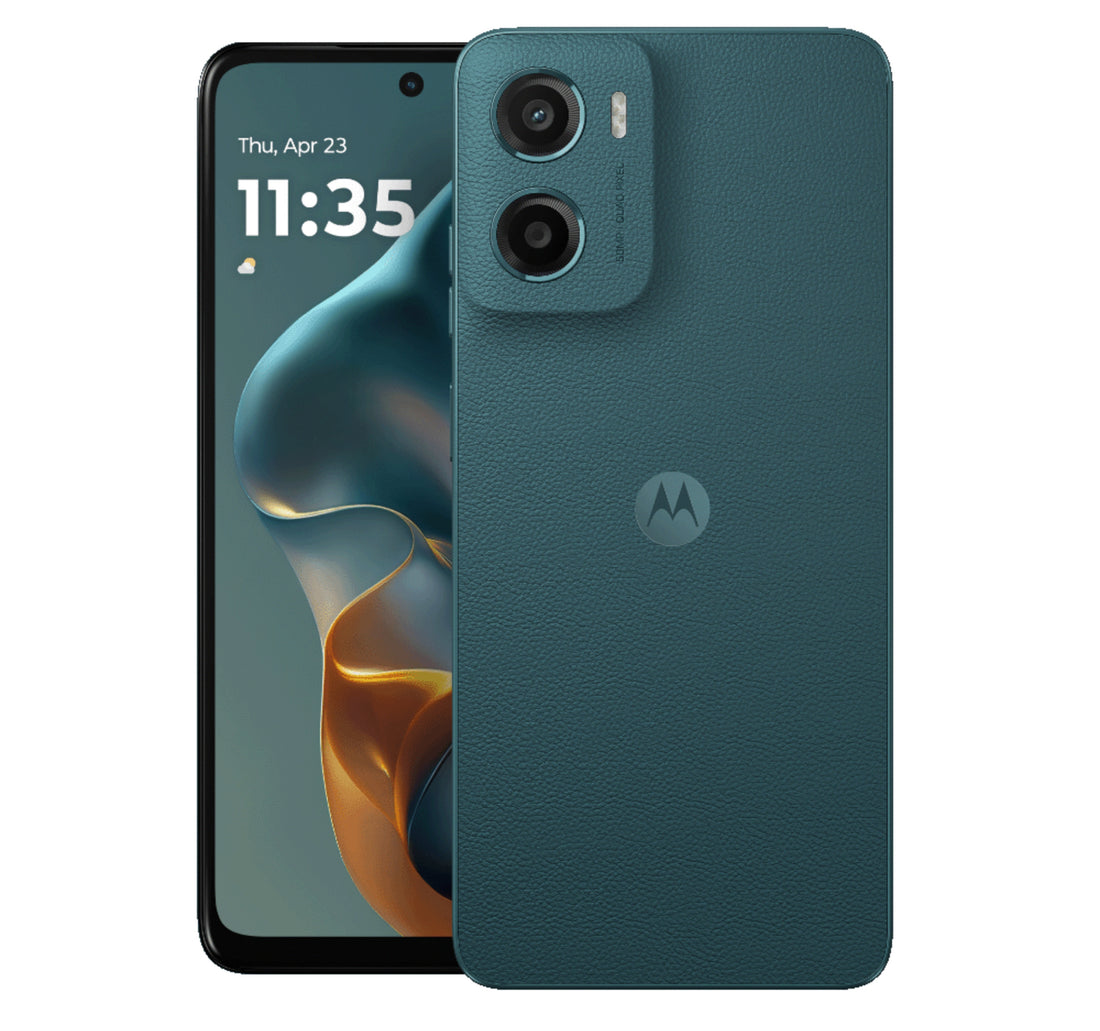 هاتف موتورولا G05 الذكي 4G، ذاكرة وصول عشوائي (RAM) سعة 4 جيجابايت، سعة تخزين 256 جيجابايت، لون أخضر غابي