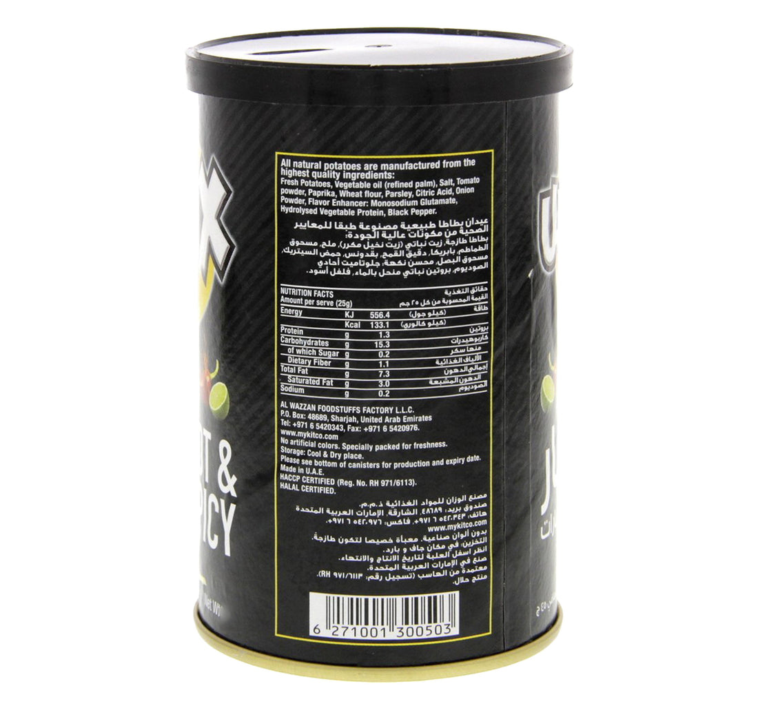 Kitco Stix Hot & Spicy Potato Sticks 6 x 40 g