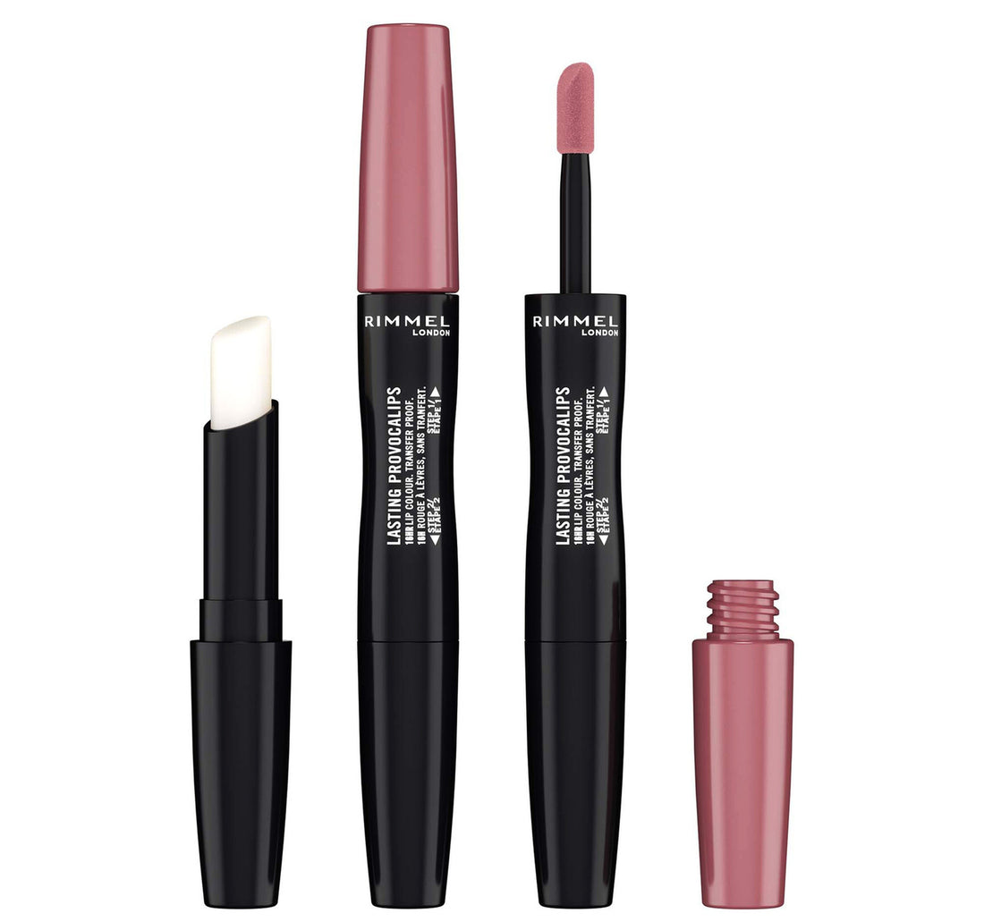 Rimmel London Lasting Provocalips Liquid Lipstick, 400 Grin & Bare It, 2.2 ml