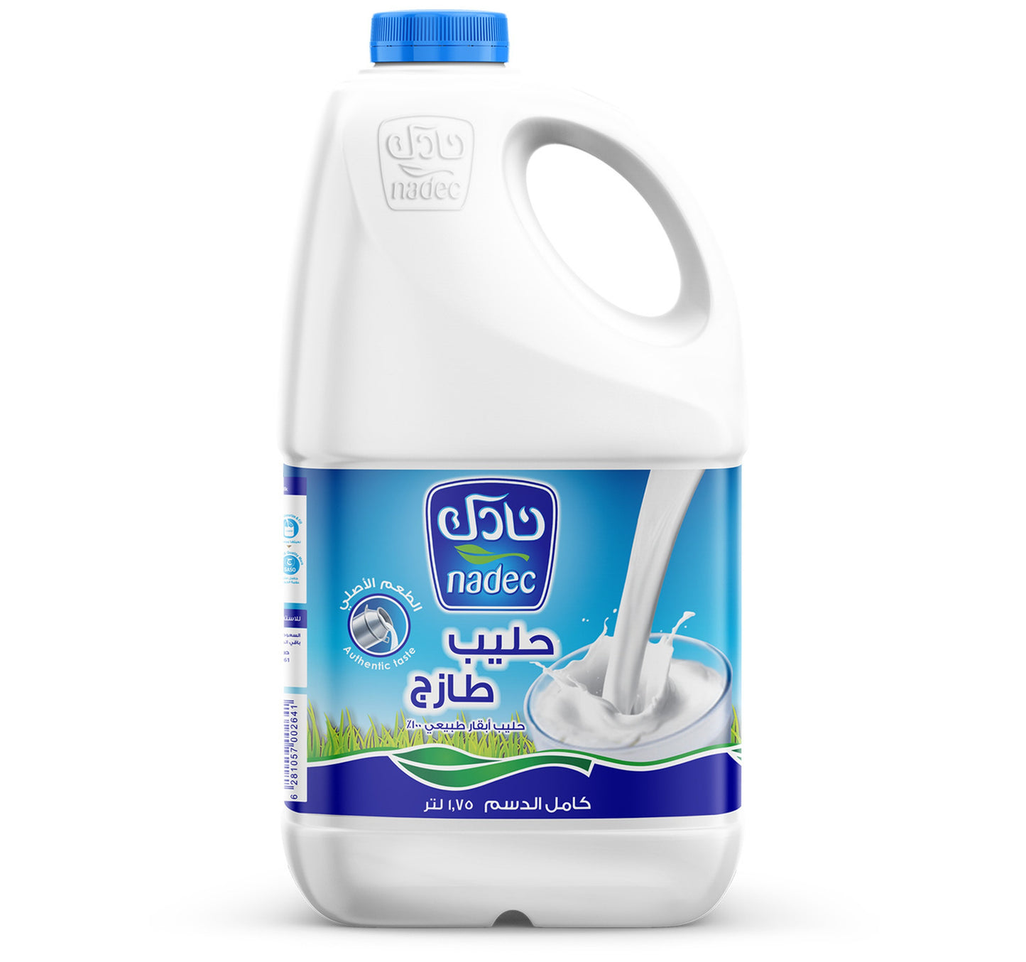 Nadec Fresh Milk Full Fat 1.75 Litres