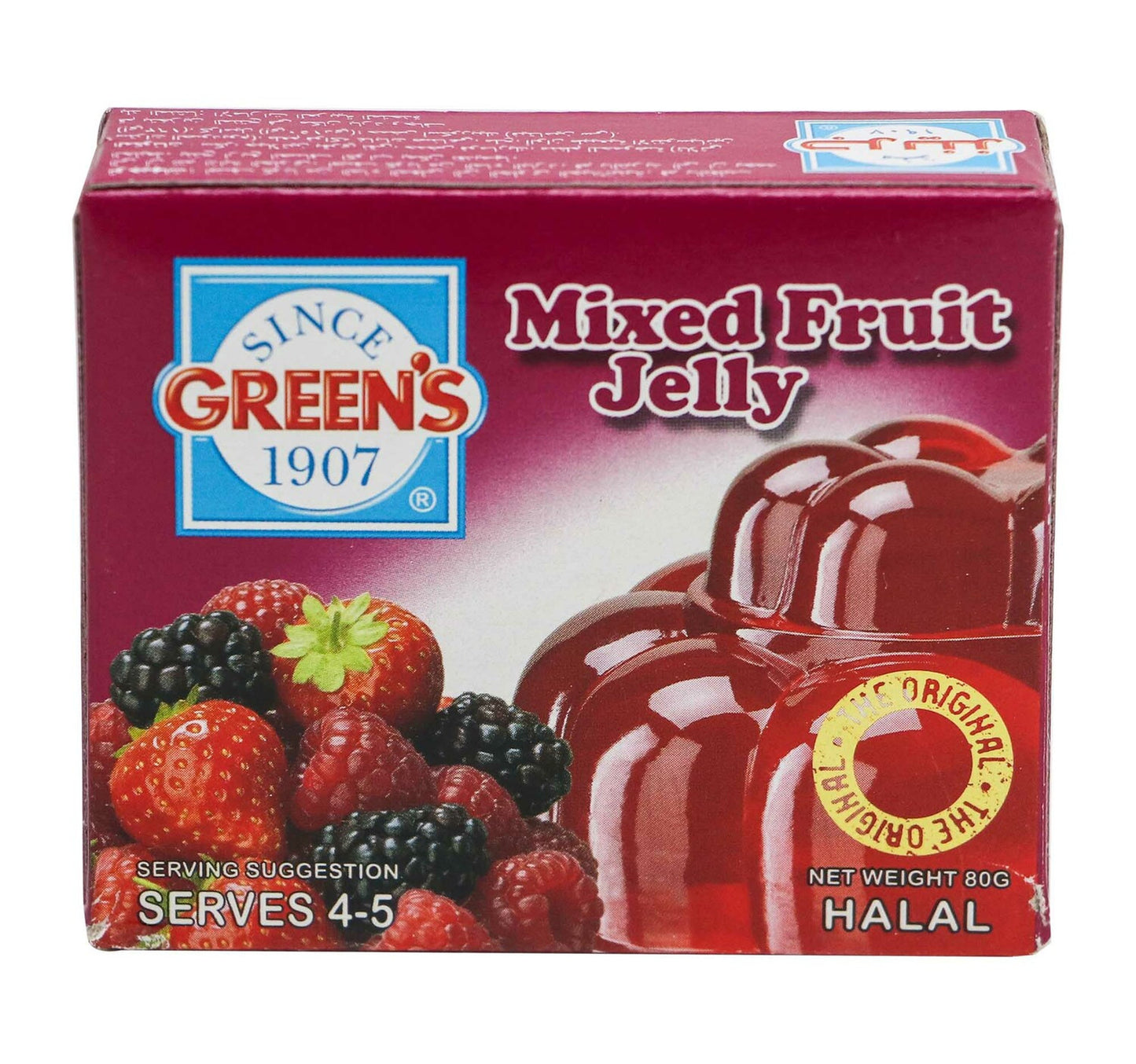 Green's Jelly Mixed Fruit 80 g