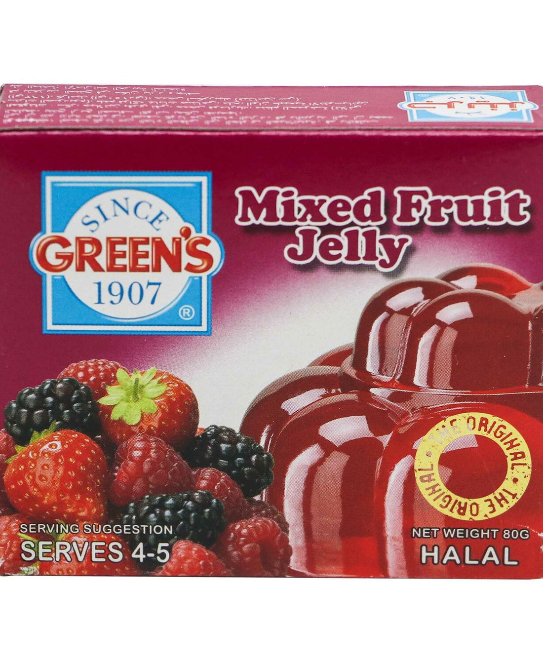 Green's Jelly Mixed Fruit 80 g