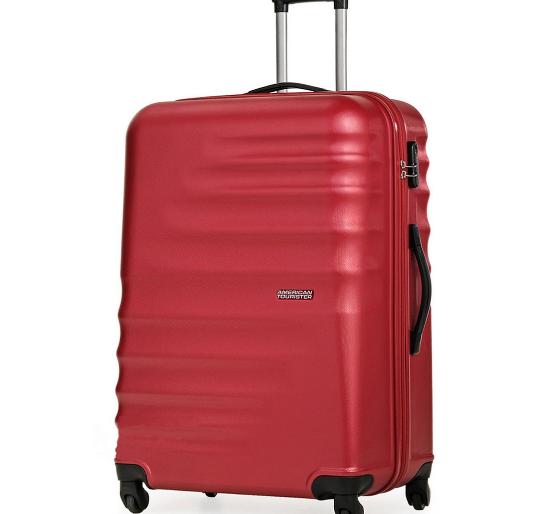 American Tourister Preston 4 Wheels Hard Trolley, 67 cm, Red