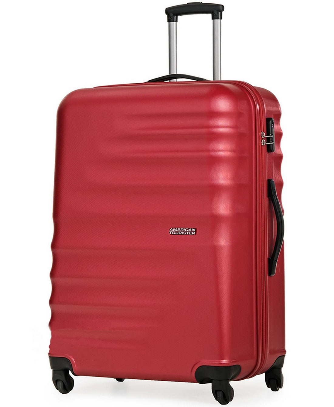 American Tourister Preston 4 Wheels Hard Trolley, 67 cm, Red