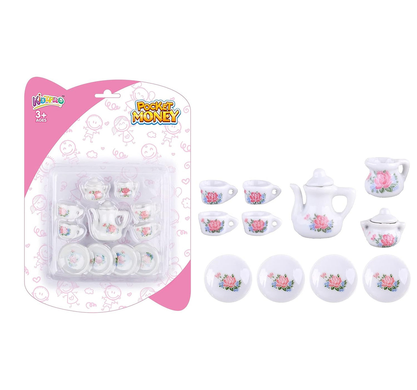 Kidzpro Tea Set, 808-D68