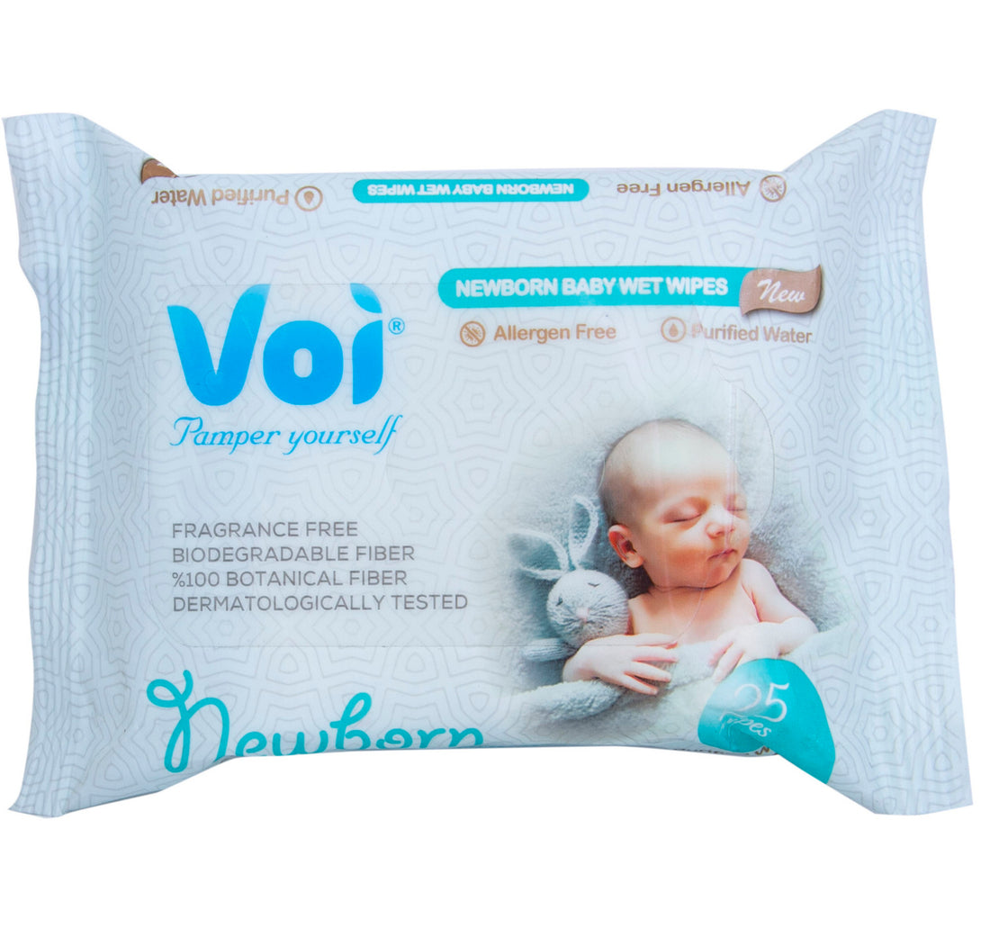 Voi Baby Wet Wipes Newborn 25 pcs