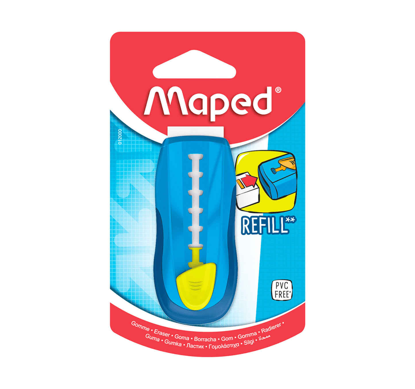 Maped Eraser Universal Gom MD-012000 Assorted