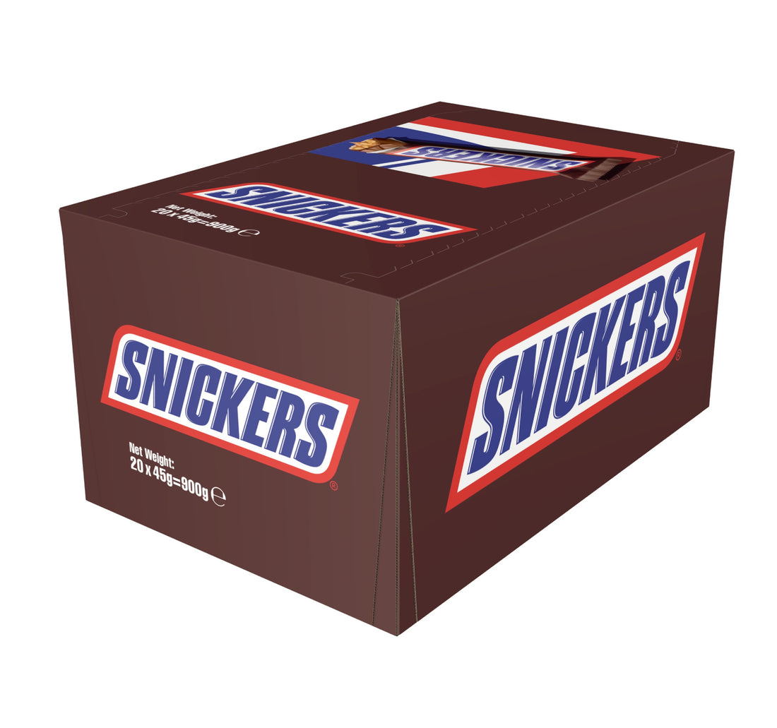 Snickers Chocolate Bar 20 x 45 g
