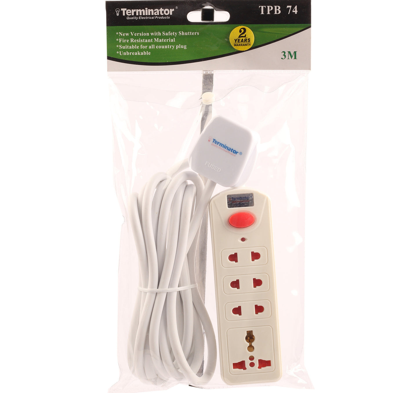 Terminator Extension 4 Way TPB74 3 Meter