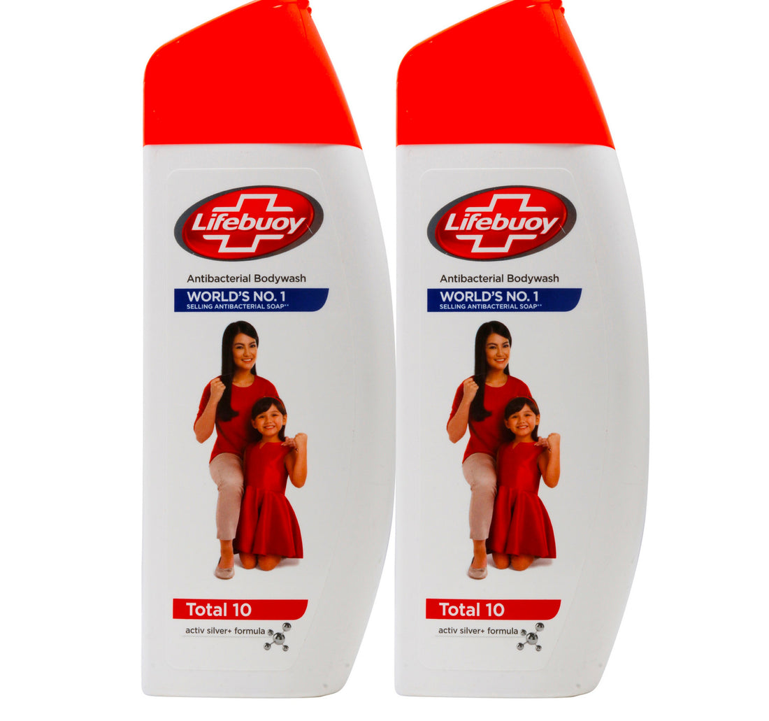 Lifebuoy Total 10 Body Wash 2 x 300 ml
