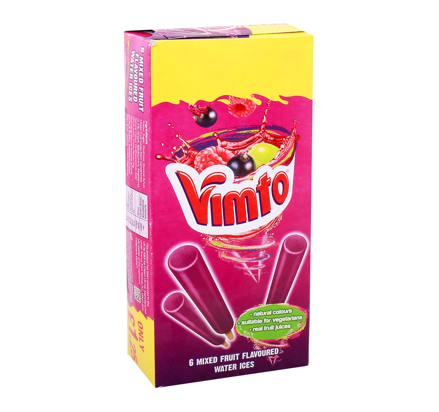 Vimto Mixed Fruit Lollies 6 x 45 ml