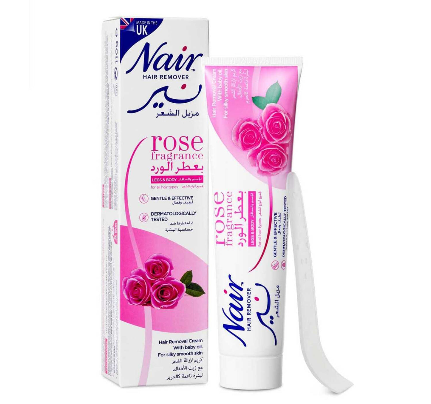 Nair Rose Hair Removal Cream Legs & Body 110 g