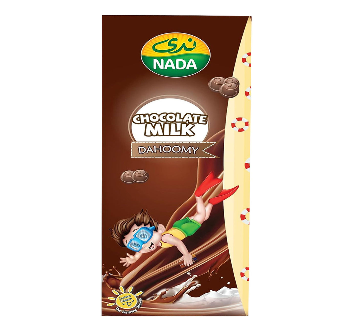 Nada Dahoomy Chocolate Milk 18 x 185 ml