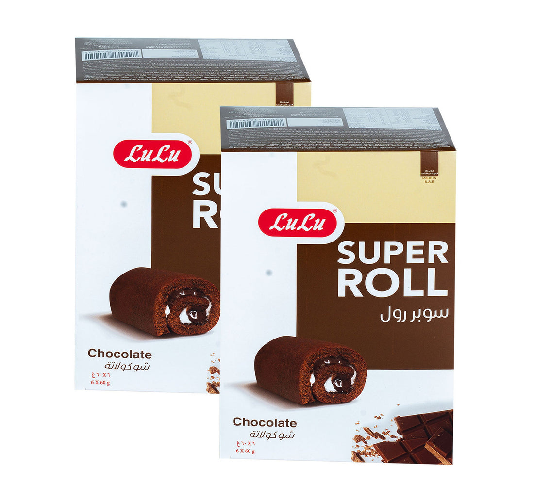 لولو سوبر رول شوكولاتة 2 × 360 جم