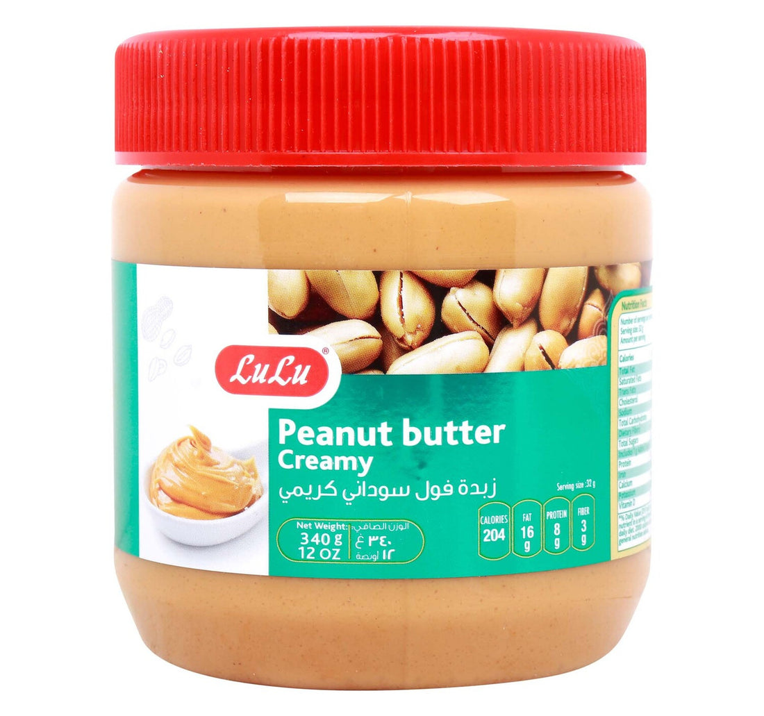 LuLu Creamy Peanut Butter 340 g