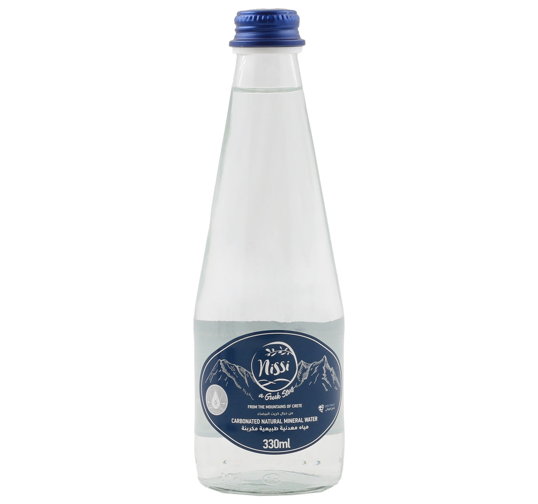 Nissi Sparkling Spring Water Greek Mountain 330 ml