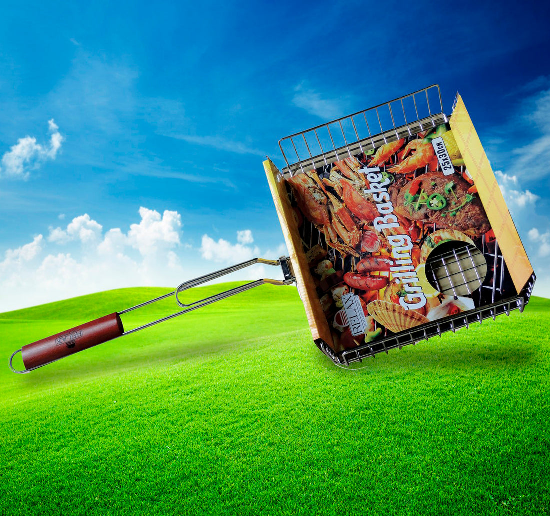 Relax Burger Grilling Basket 22002