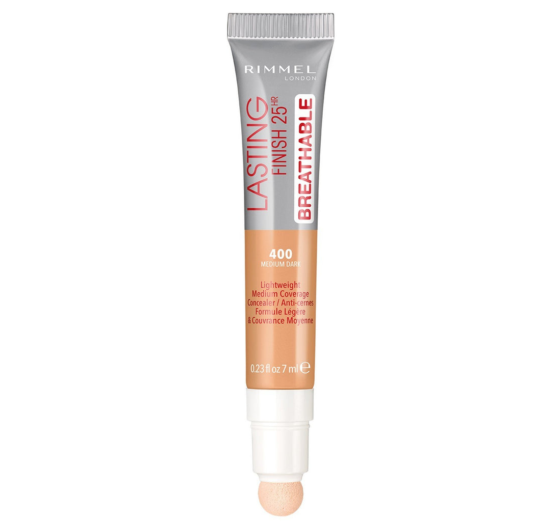 Rimmel London Lasting Finish Breathable Concealer Shade 400 Medium Dark 7ml