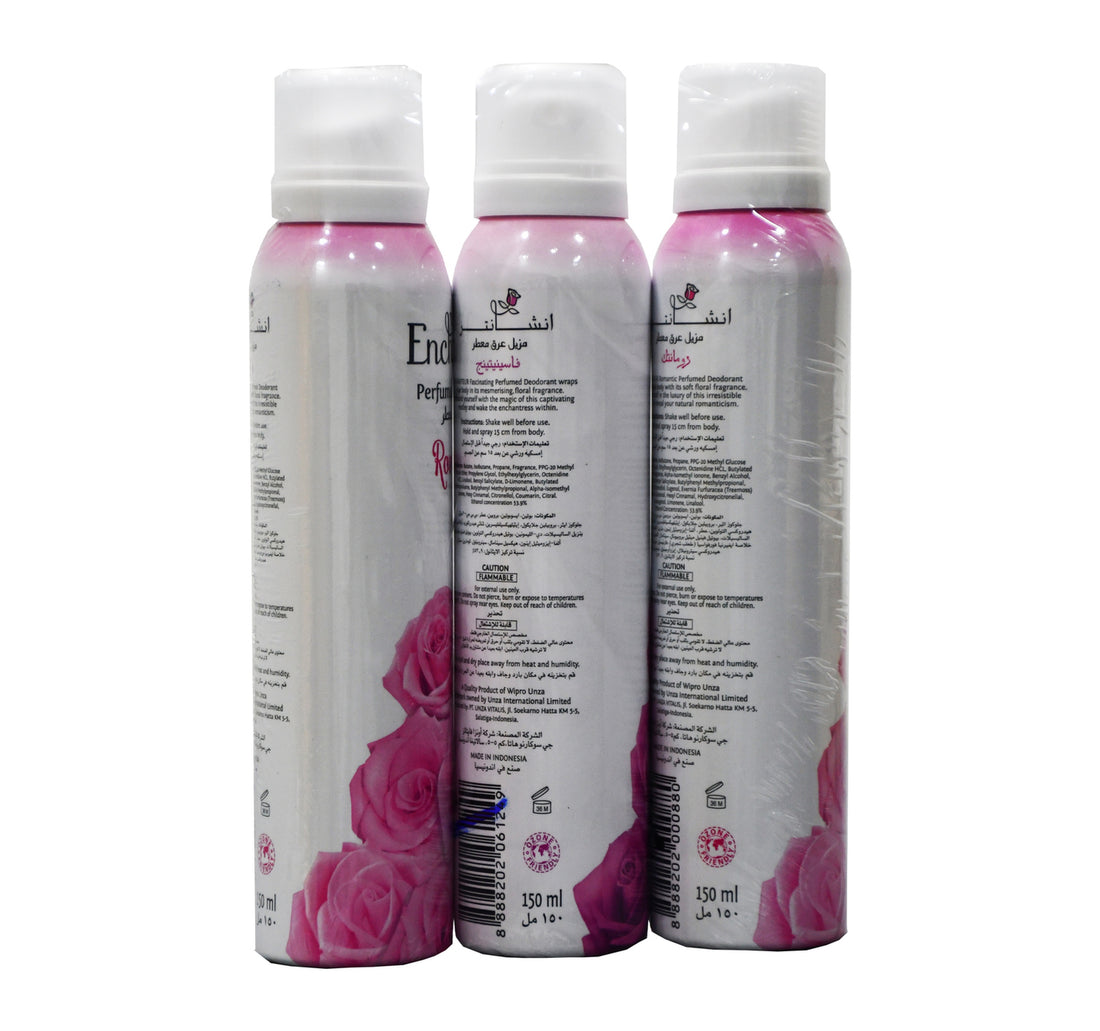 Enchanteur Assorted Body Mist 150 ml 2+1