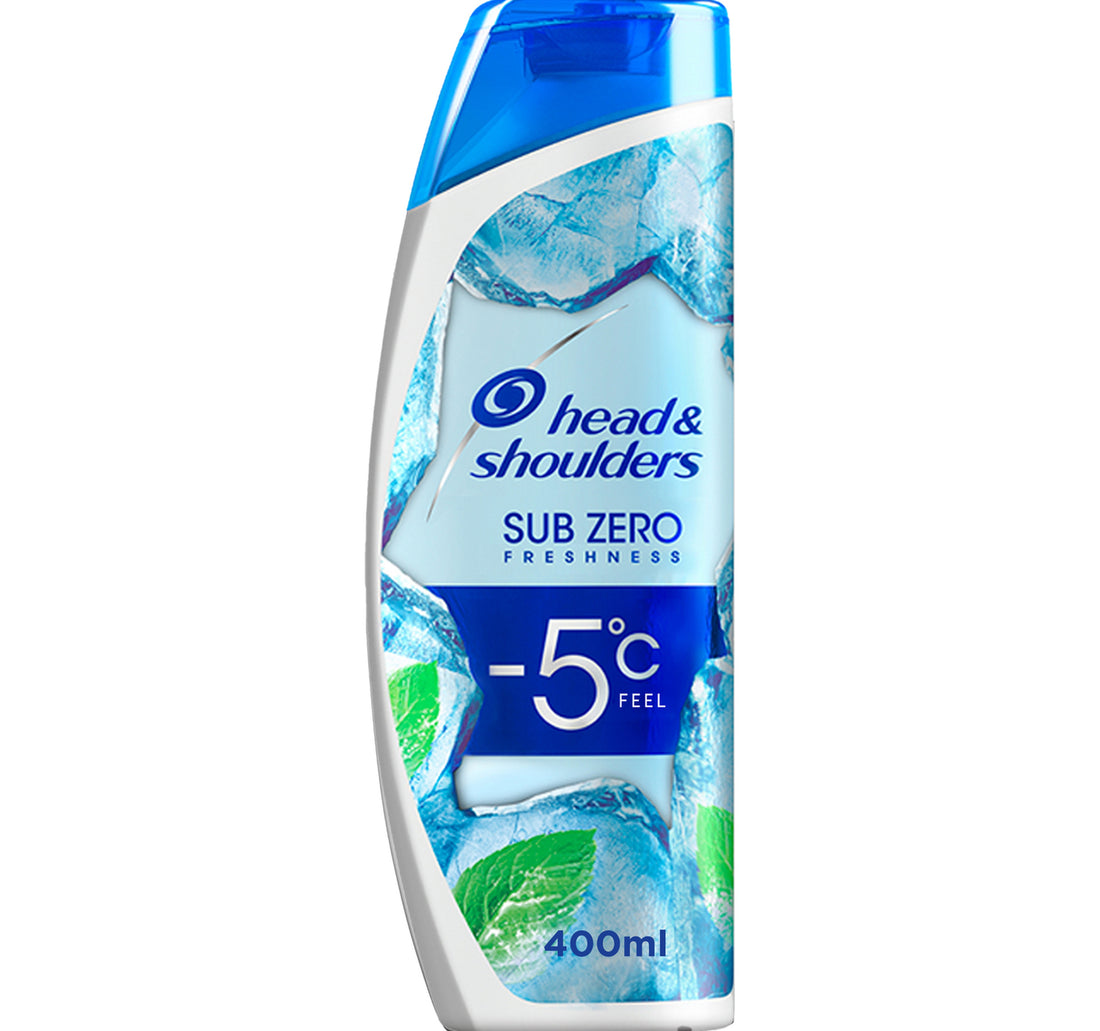 Head & Shoulders Sub-Zero Freshness Anti-Dandruff Shampoo for All Hair Types 400 ml