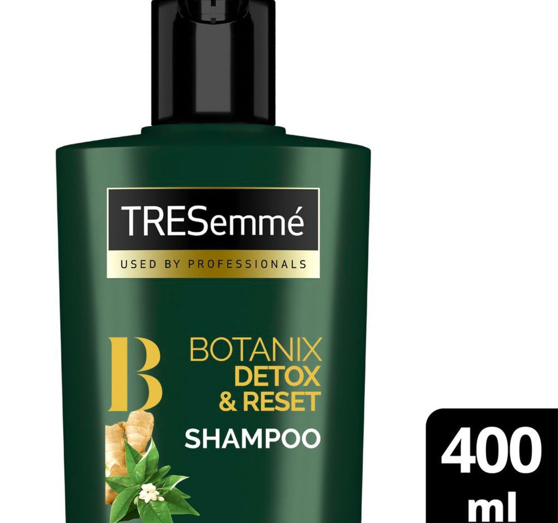 شامبو تريسمي بوتانكس الطبيعي لإزالة السموم وإعادة الضبط بالشاي الأخضر والزنجبيل 400 مل