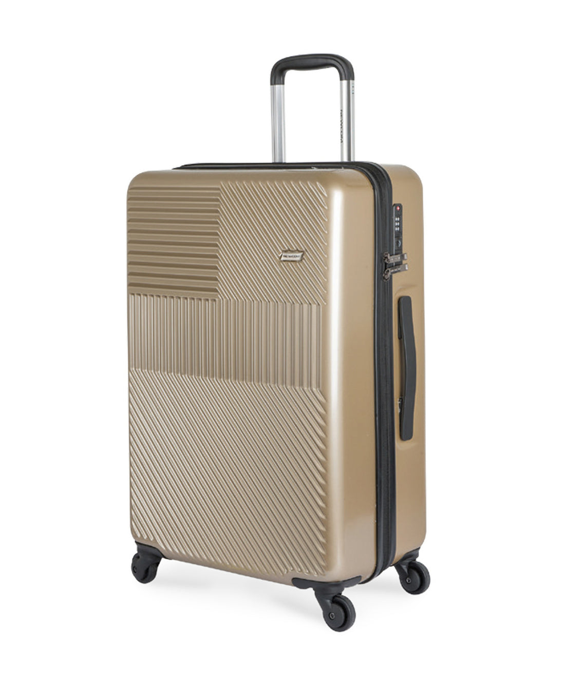 Newcom 4 Wheel Hard Trolley, 24 inches, Assorted, EK1020