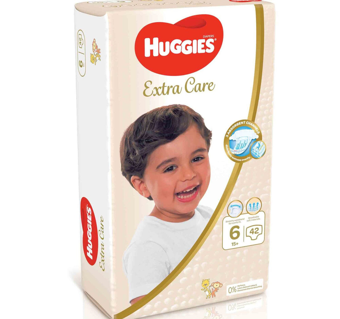 Huggies Extra Care Size 6 15+ kg Jumbo Pack 42 pcs