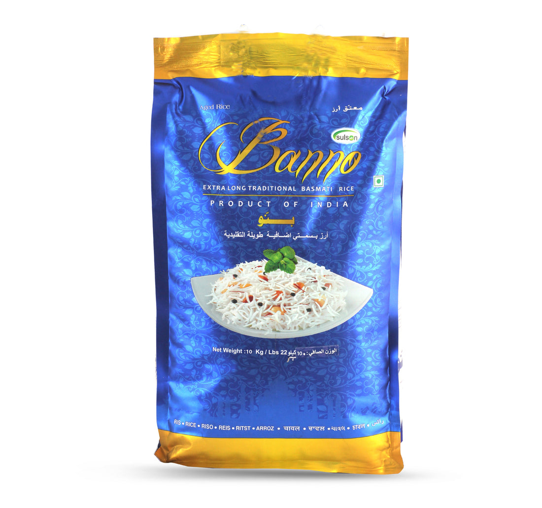 Banno Traditional Indian Basmati Extra Long 10 kg