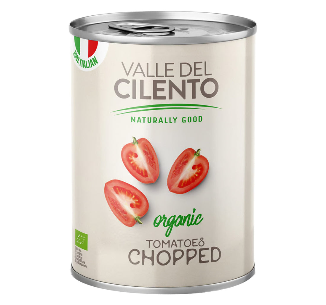 Valle Del Cilento Organic Chopped Tomatoes 400 g