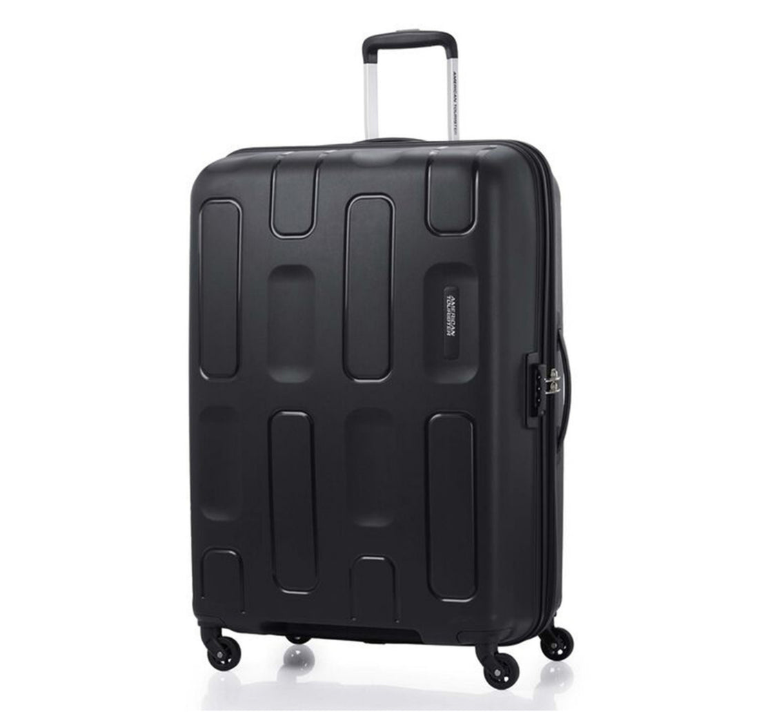 American Tourister Ellipso 4 Spinner Wheel Hard Trolley, 79 cm, Black