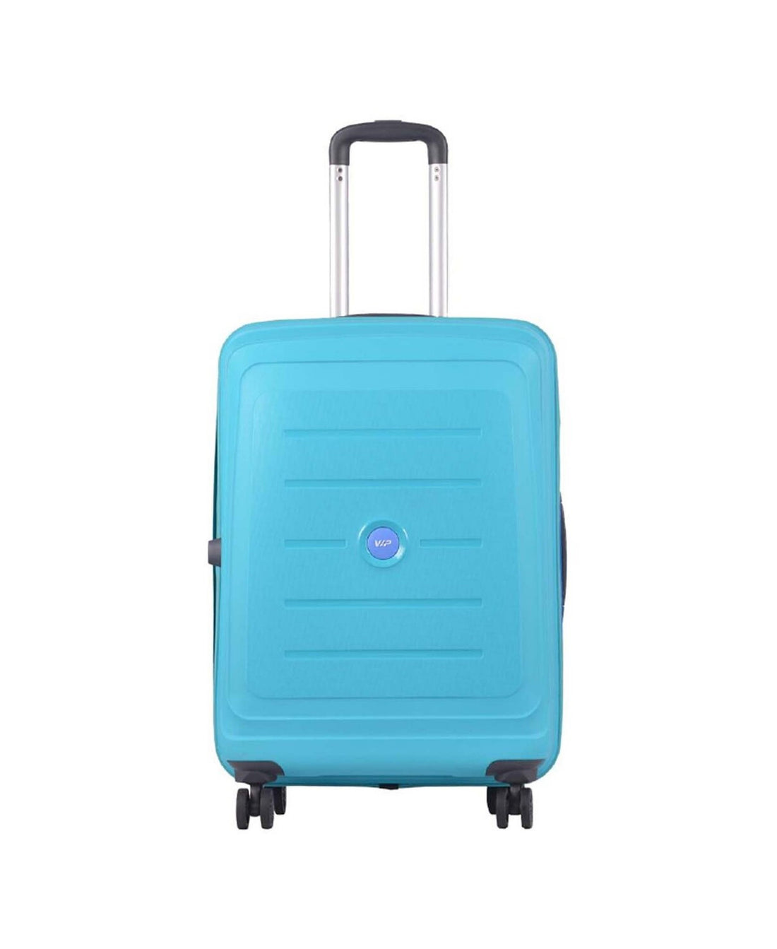 VIP 4Wheel Hard Trolley Manama Gold 76cm Blue
